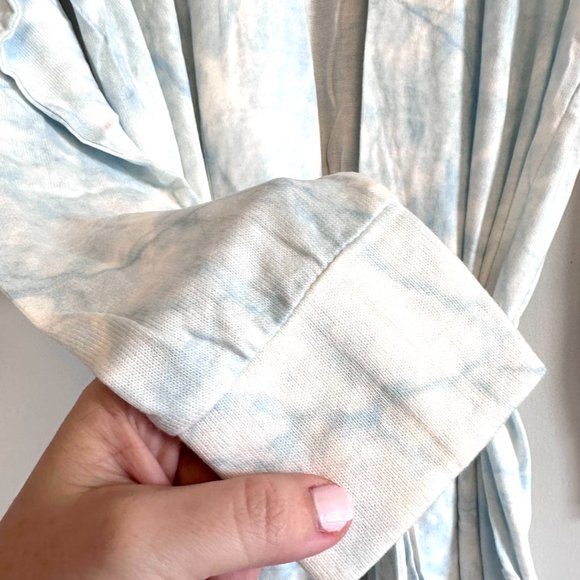 PJ Salvage NWT Women's Wifey Bridal Embroidered Robe Cloud Blue MEDIUM S… - Picture 3 of 7